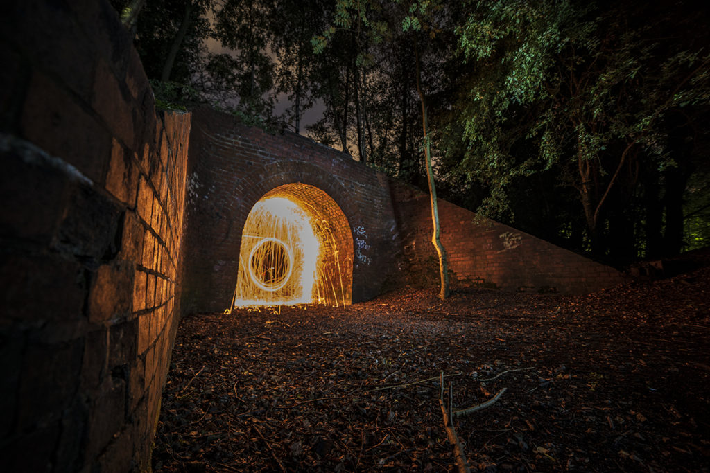 Wire Wool Spin